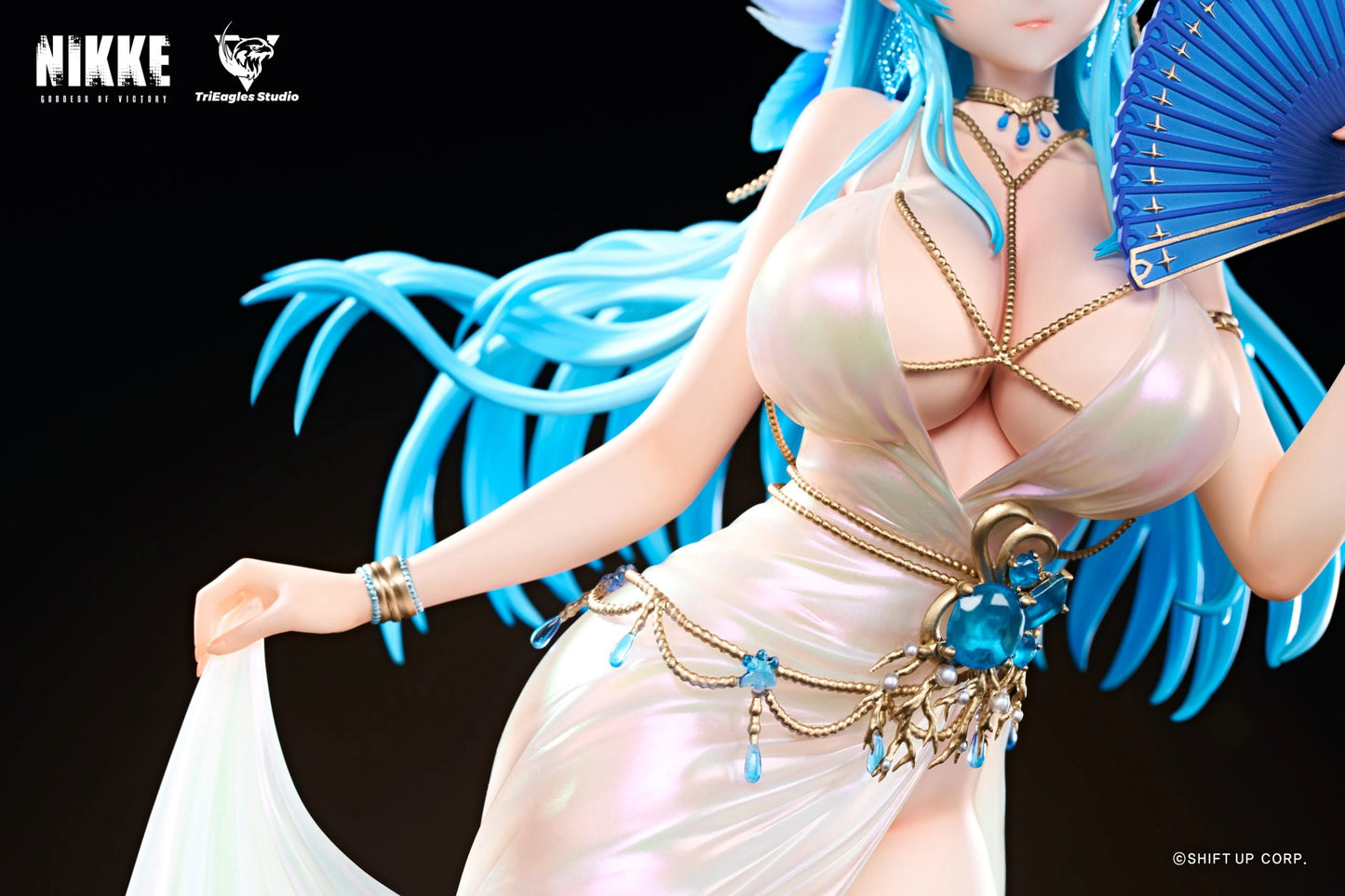 Preventa Resina Helm Figura Goddess Of Victory: Nikke  TriEagles (Licencia) Estudio