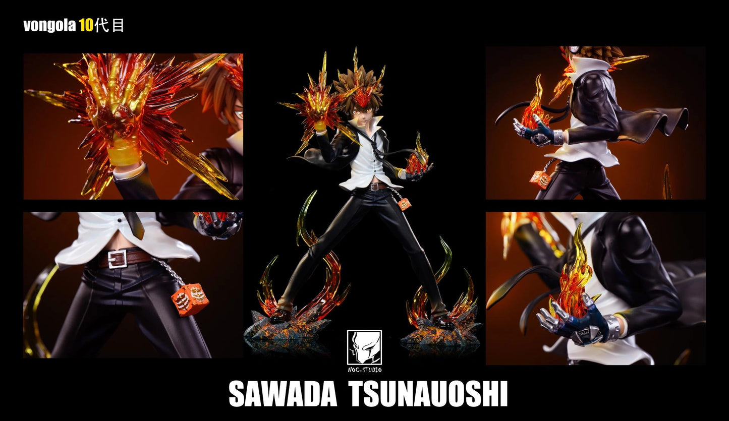 Preventa Resina Tsunayoshi Sawada Figura Katekyo Hitman Reborn! Noc Estudio