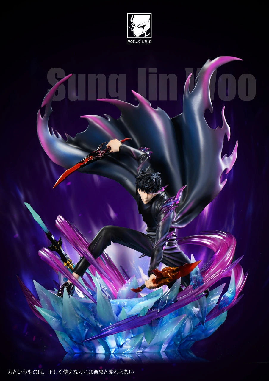 Preventa Resina Sung Jin Woo Figura Solo Leveling Noc Estudio