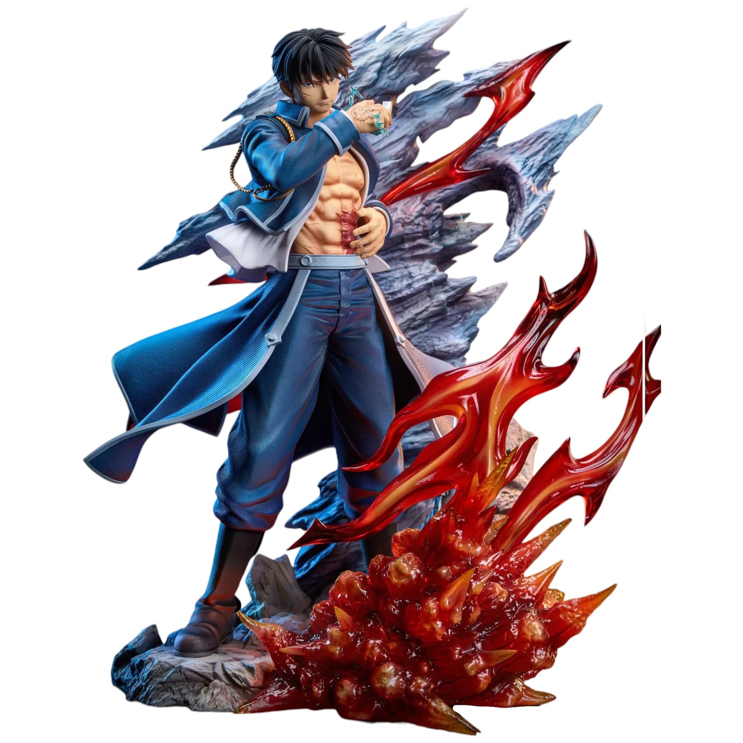 Preventa Resina Roy Mustang Figura Full Metal Alchemist Gaate of Truth Estudio