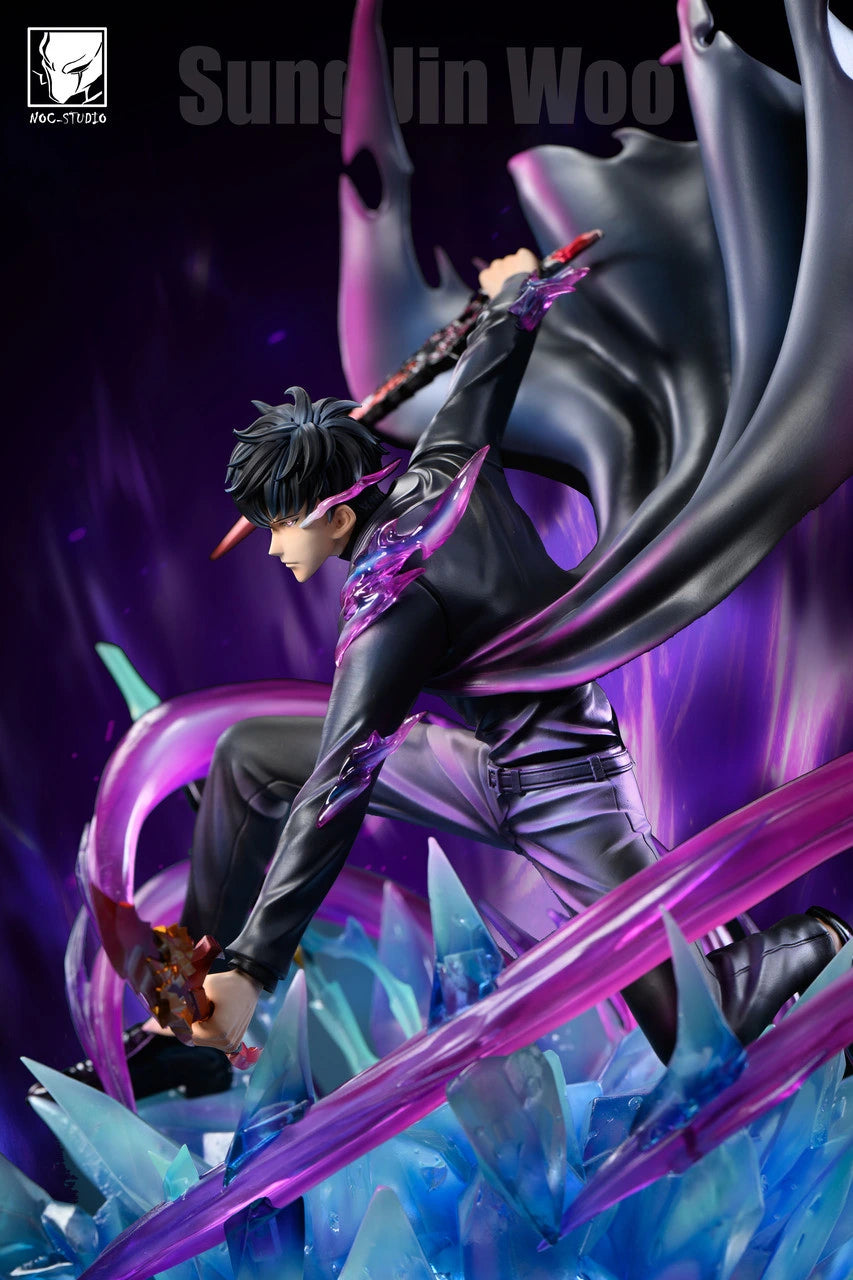 Preventa Resina Sung Jin Woo Figura Solo Leveling Noc Estudio