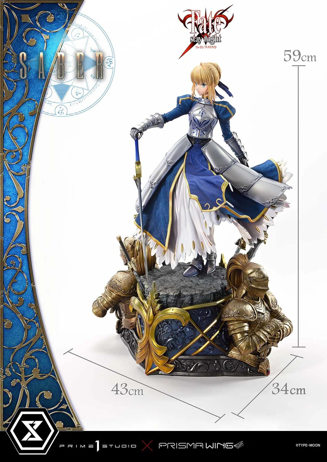 Preventa Resina Saber (Altria Pendragon) Figura Fate Stay/Night Prime 1 (Licencia) Estudio
