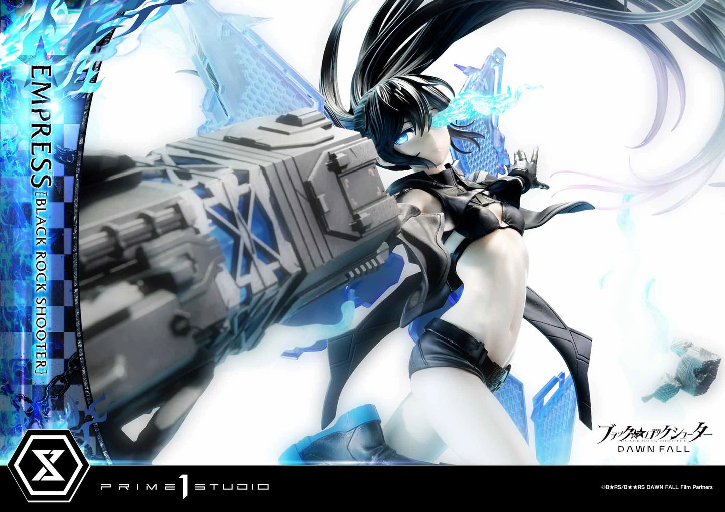 Preventa Resina Empress Figura Black Rock Shooter Dawn Fall  Prime 1 (Licencia) Estudio