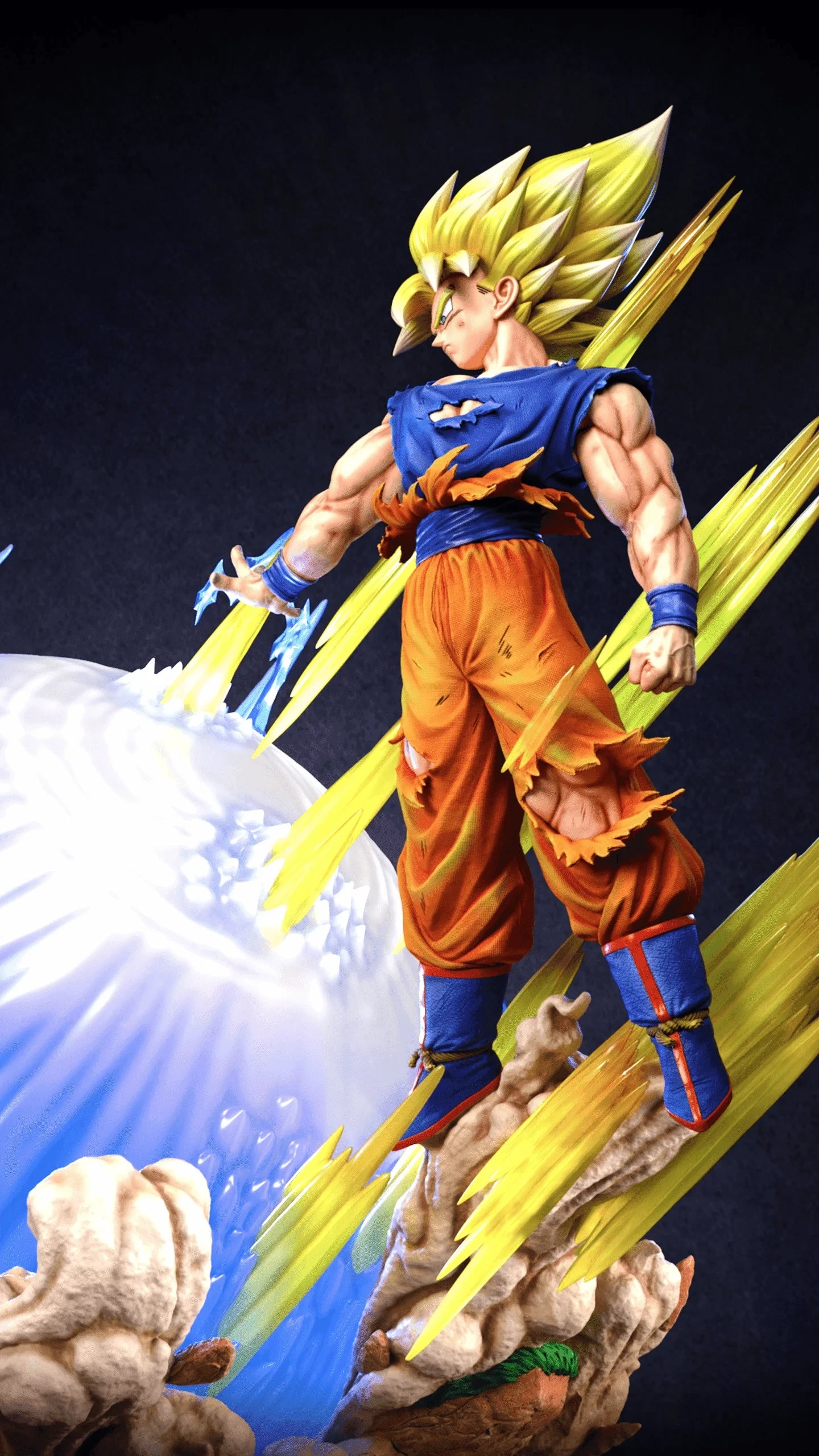 Preventa Resina Goku vs Kid Buu Figura Dragon Ball 1/4 KD Collectibles  Estudio