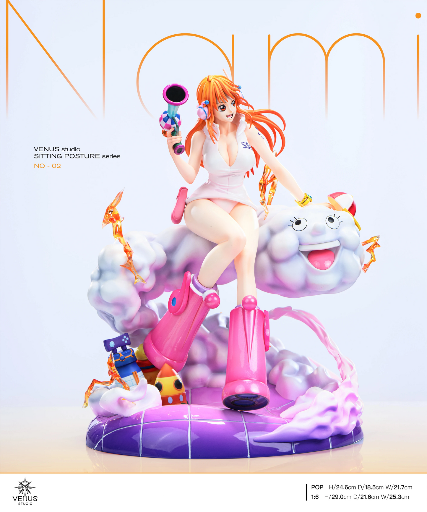 Preventa Resina Nami Figura One Piece Venus Mint Estudio