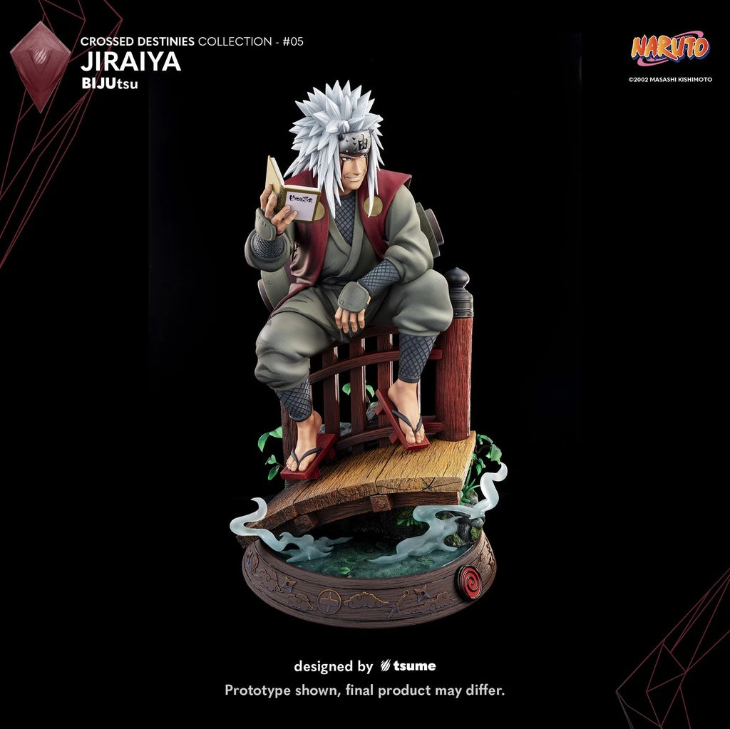 Preventa Resina Jiraiya Figura Naruto Tsume Art (Licencia) Estudio