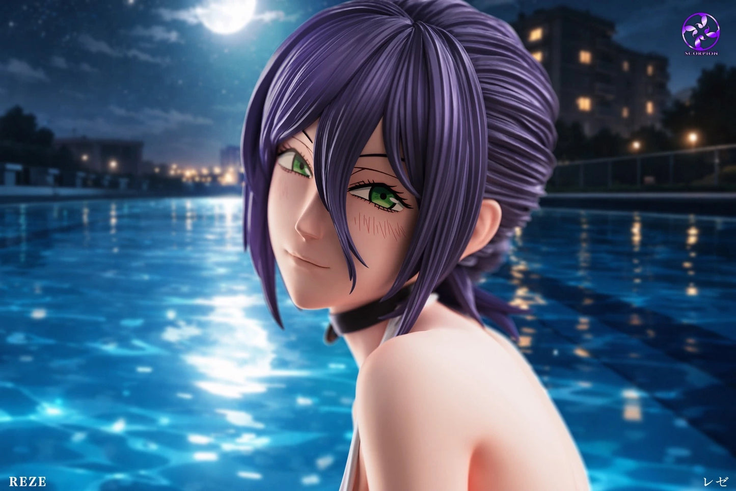 Preventa Resina Reze Figura Chainsaw Man Scorpion  Estudio