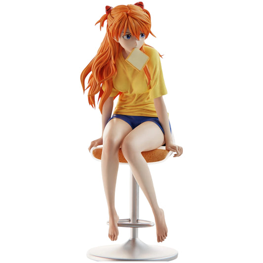 Preventa Resina Asuka Langley Figura Evangelion BB Girl Estudio