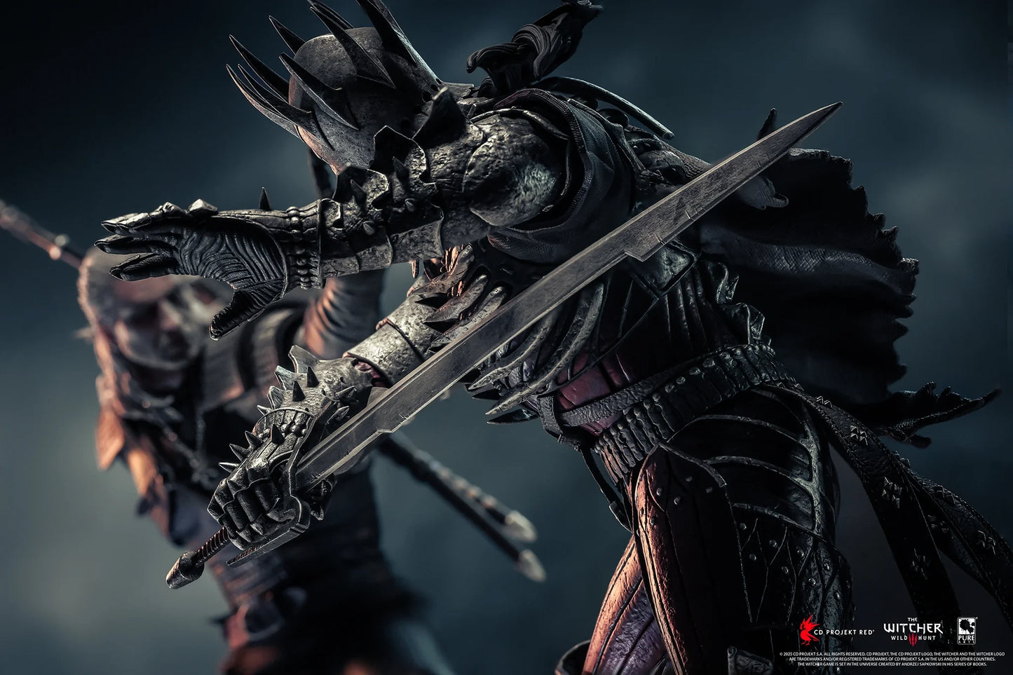 Preventa Resina Geralt vs Eredin Figura The Witcher 3 Pure Arts (Licencia) Estudio