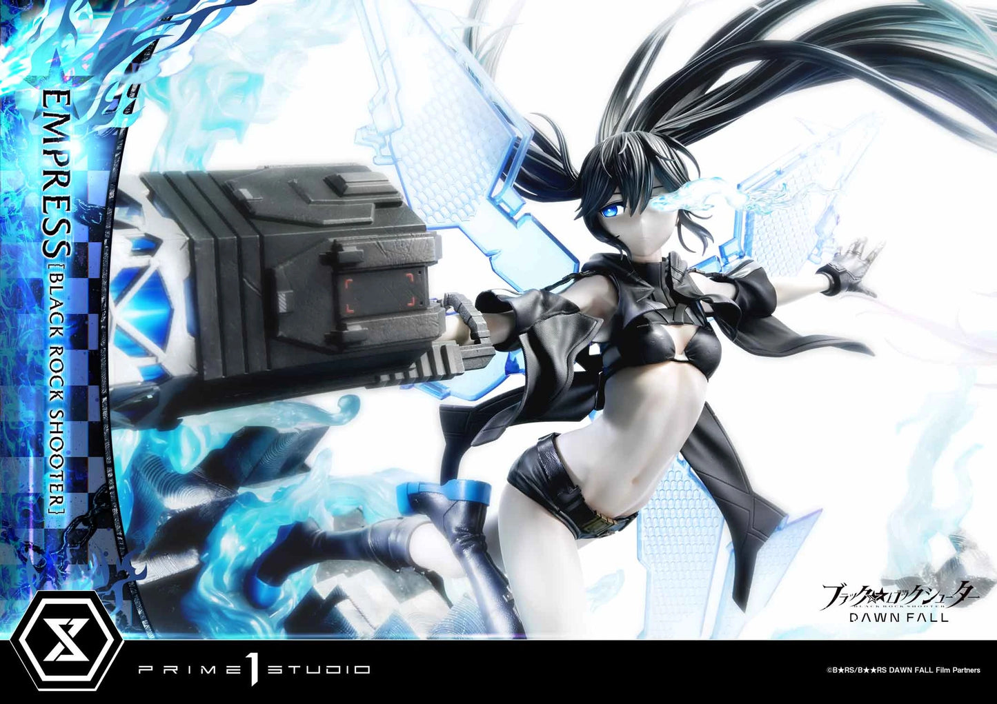 Preventa Resina Empress Figura Black Rock Shooter Dawn Fall  Prime 1 (Licencia) Estudio