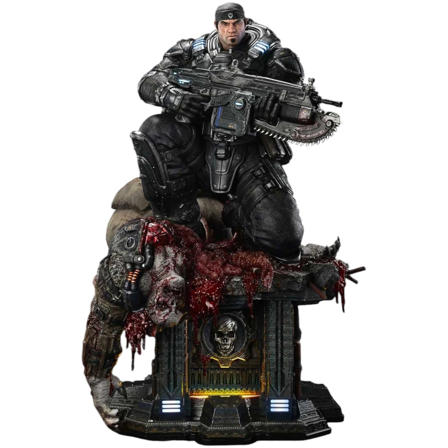 "Preventa Resina Marcus Fenix Figura Gears of War: Reloaded  Prime 1 (Licencia) Estudio"