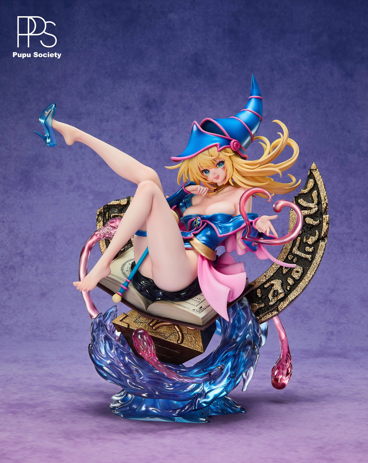 Preventa Resina Maga Oscura Figura Yu-Gi-Oh! 1/6 Pupu Society Estudio