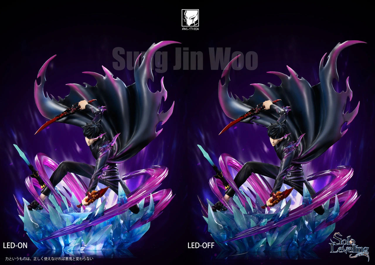 Preventa Resina Sung Jin Woo Figura Solo Leveling Noc Estudio