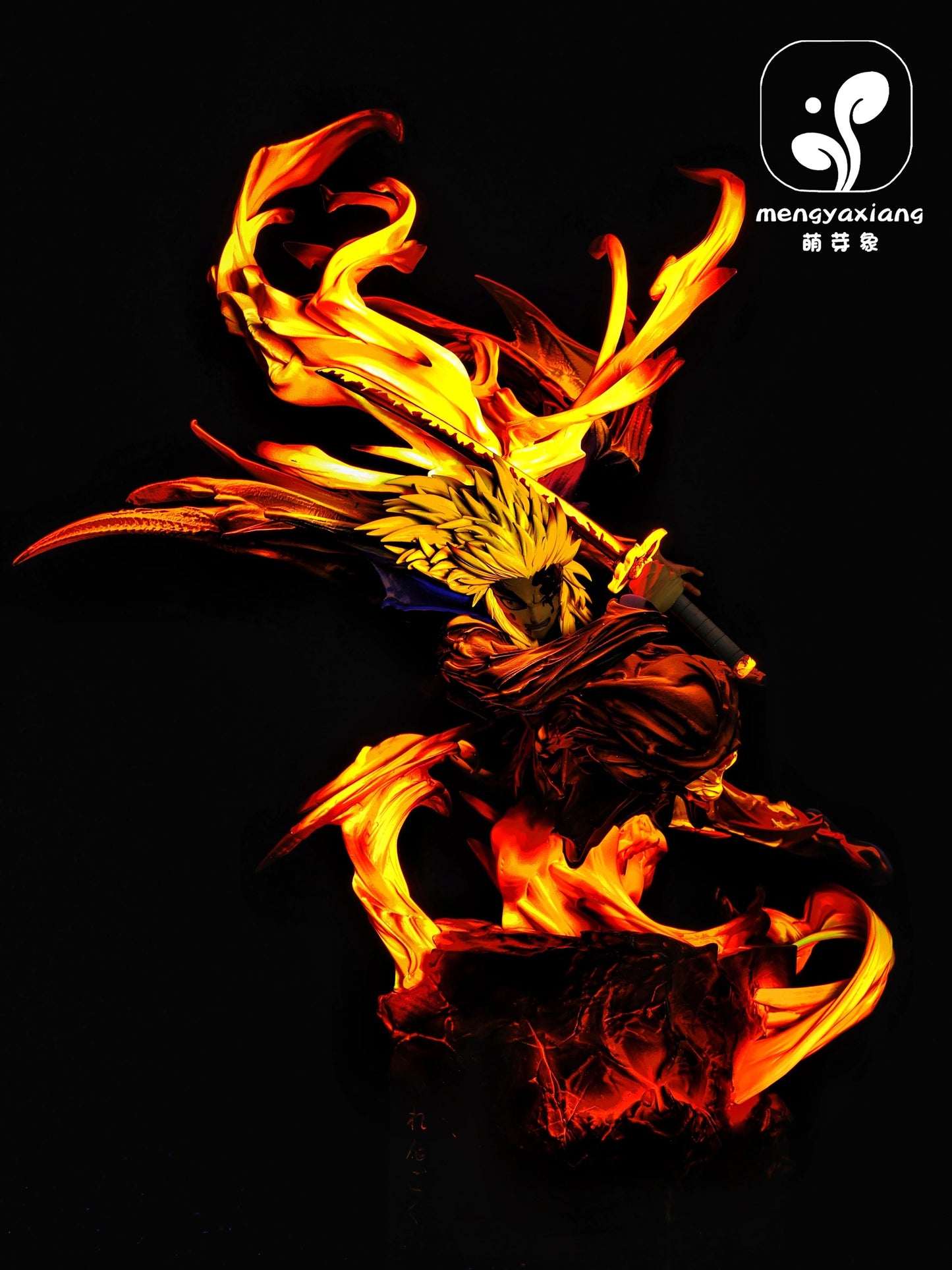 Preventa Resina Kyōjurō Rengoku Figura Demon Slayer MengYaXiang Estudio