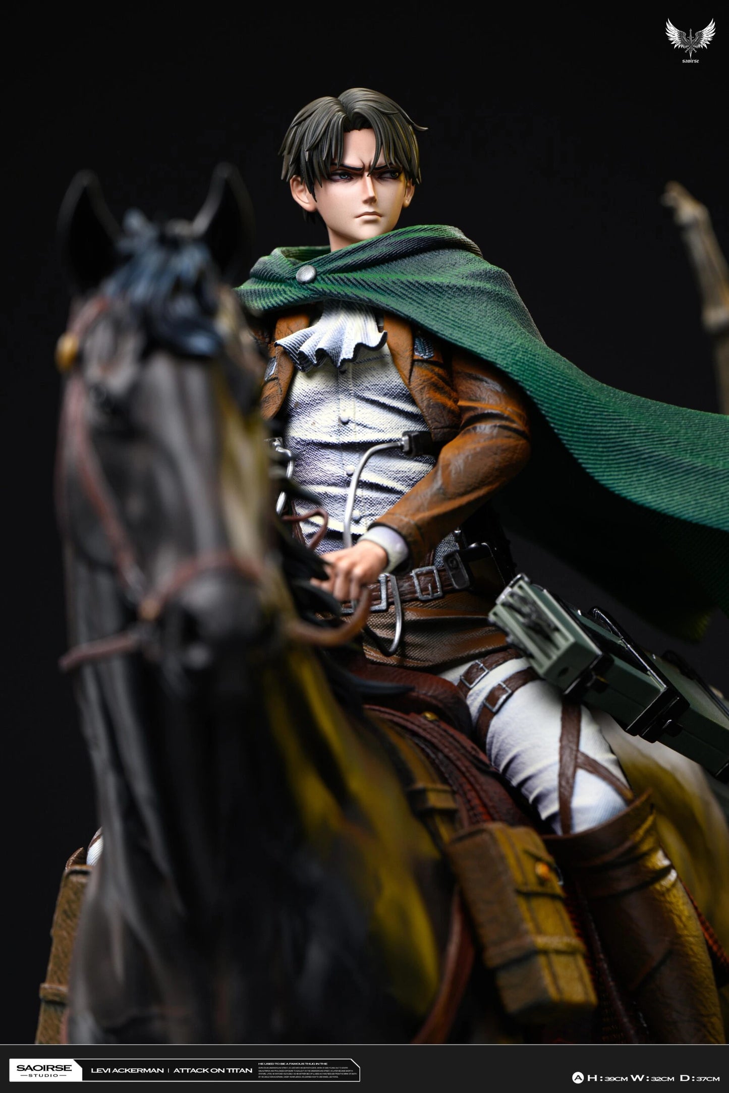 Preventa Resina Levi Ackermaan Figura Attack On Titan Saoirse Estudio