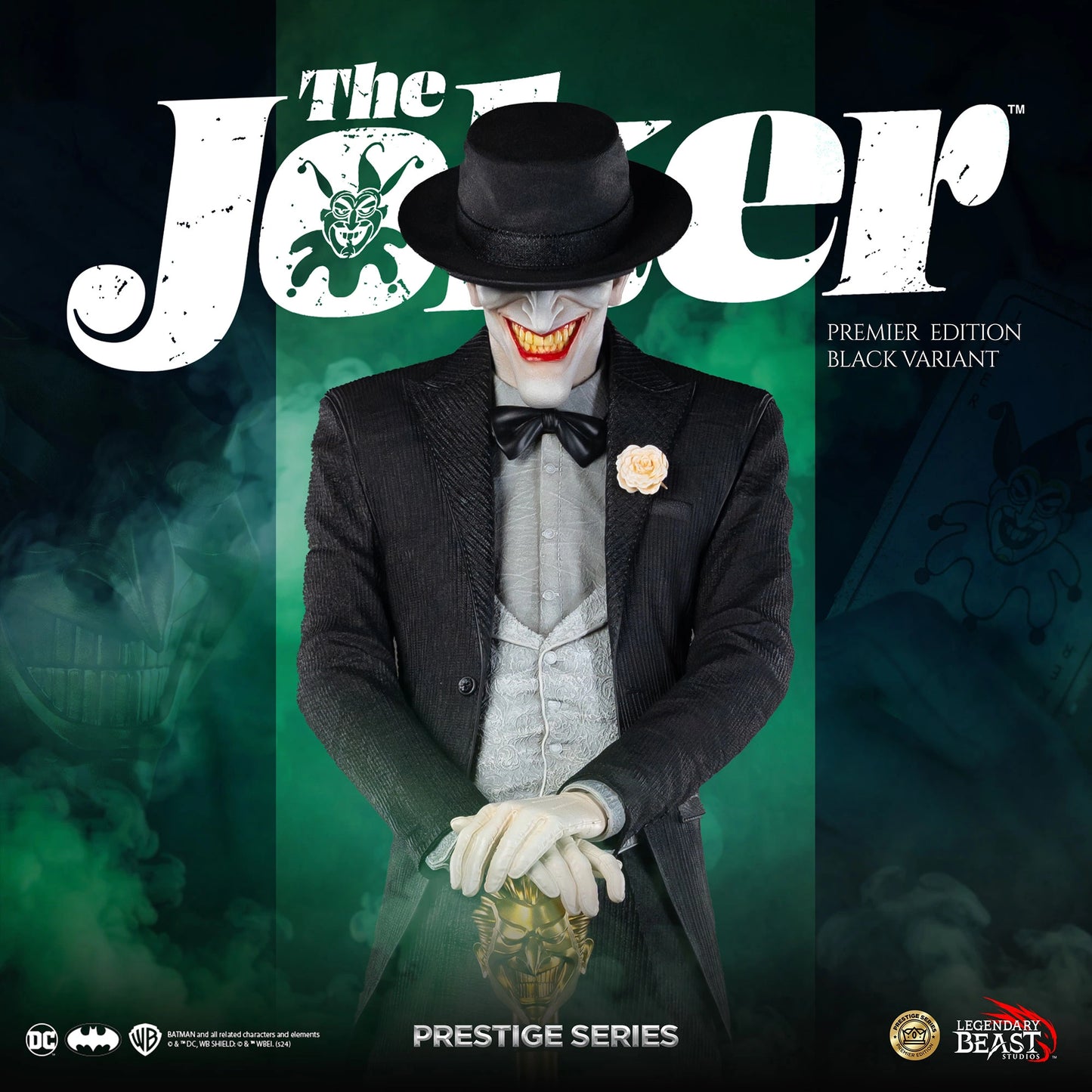 Preventa Resina Joker Figura DC Comics Legendary Beast (Licencia) Estudio