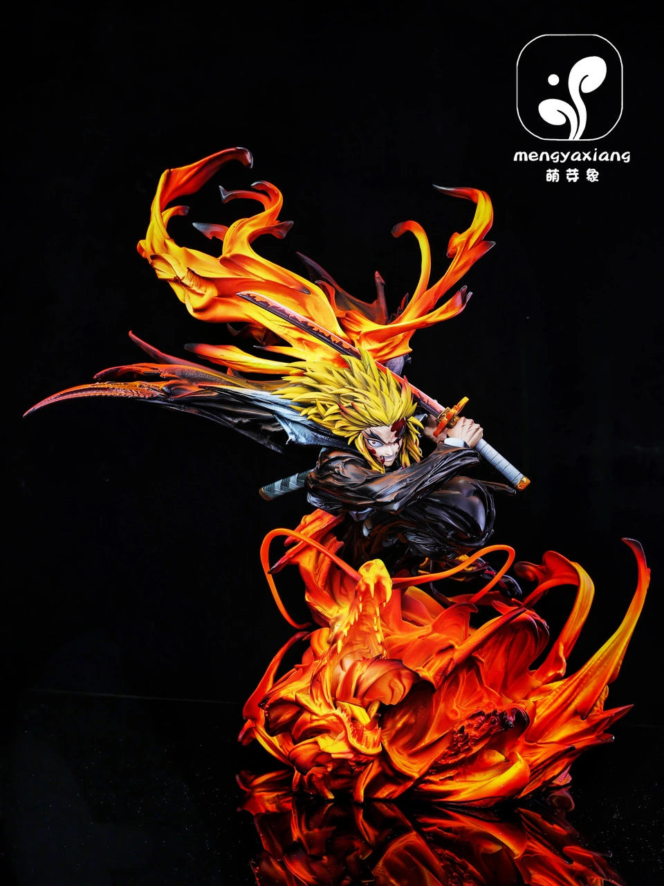Preventa Resina Kyōjurō Rengoku Figura Demon Slayer MengYaXiang Estudio