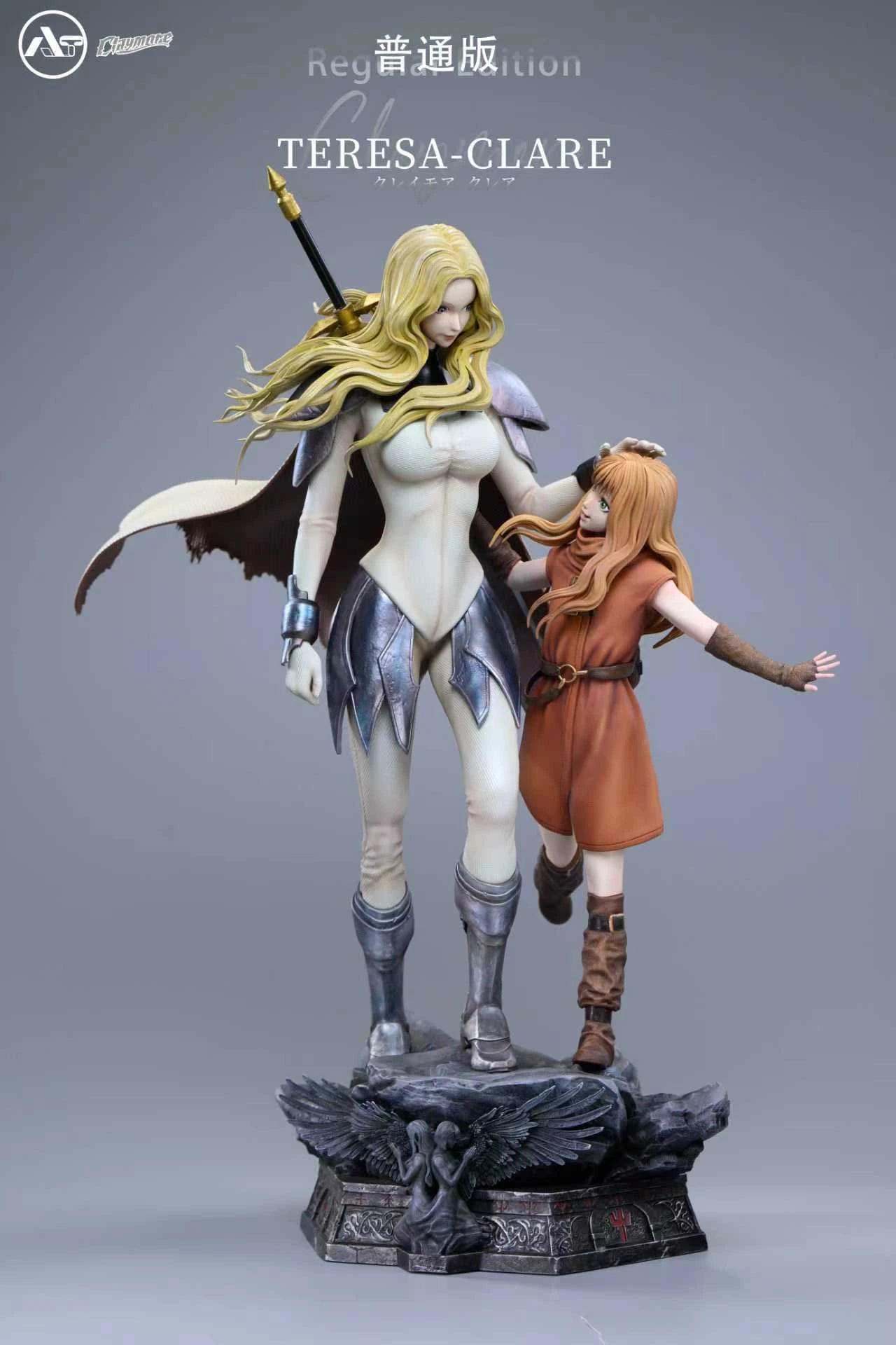 Preventa Resina Teresa & Clare Figura Claymore AT & BIHS Estudio