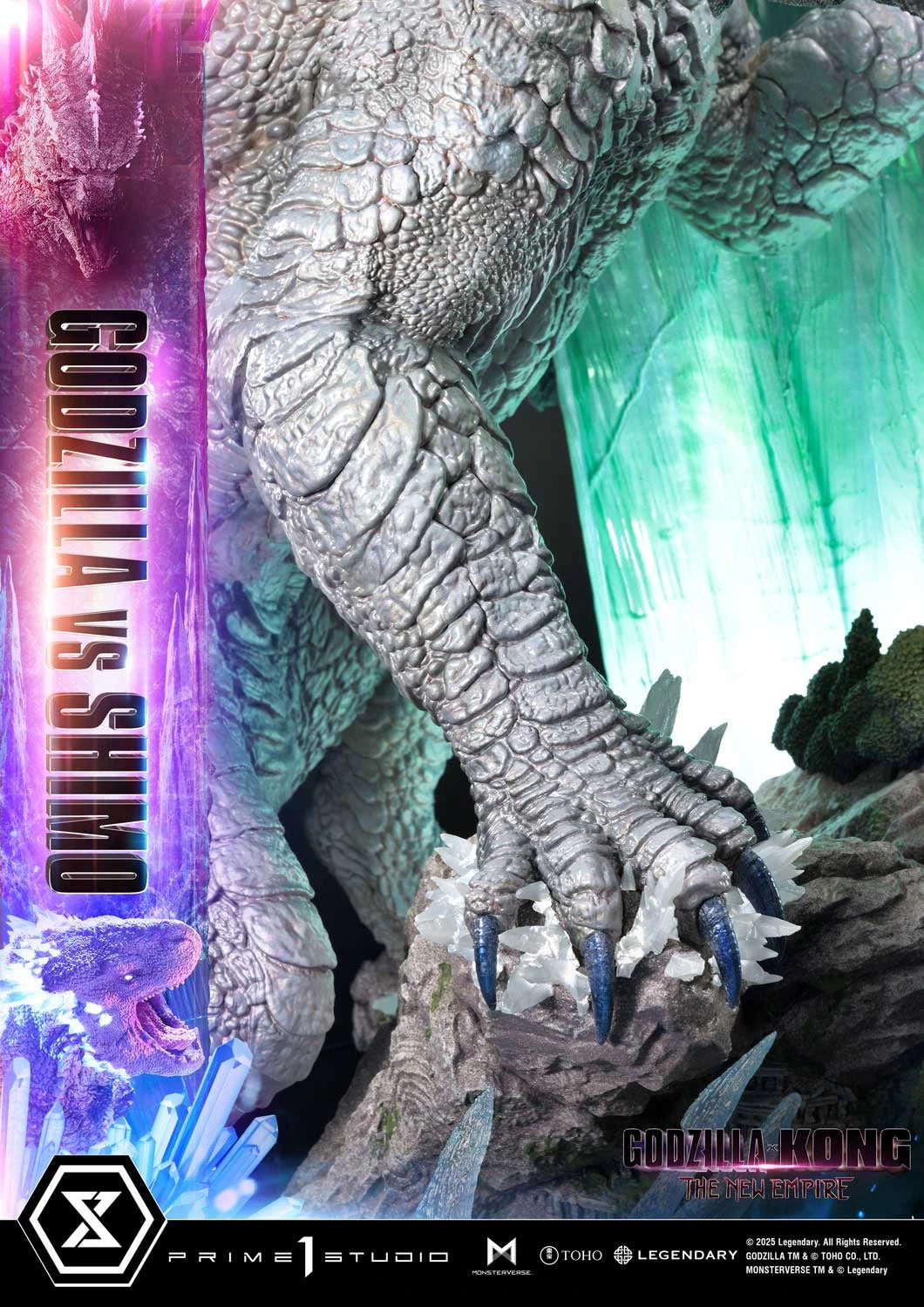 Preventa Resina Godzilla vs Shimo Figura Godzilla y Kong: El Nuevo Imperio Prime 1 (Licencia) Estudio
