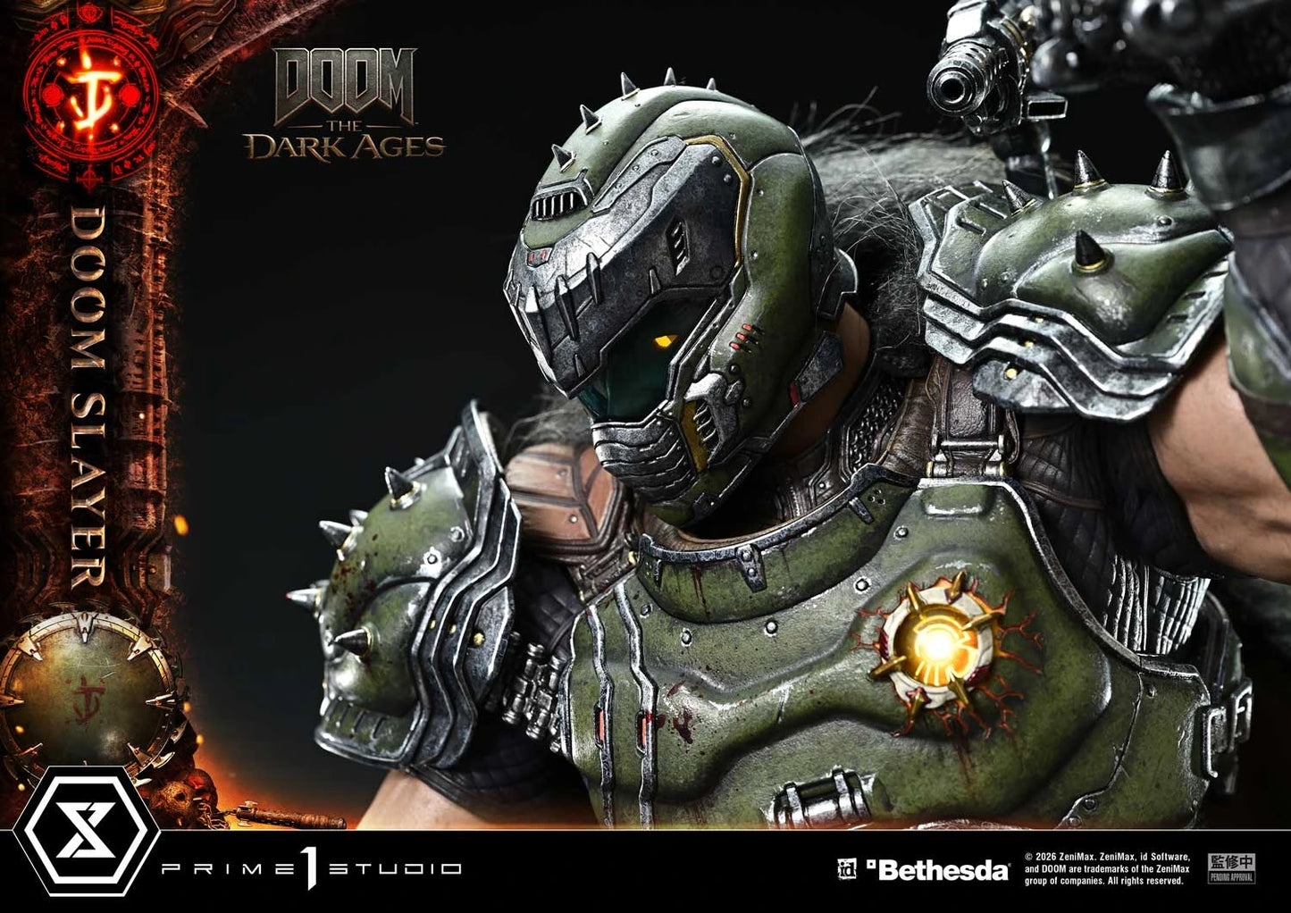 "Preventa Resina Doom Slayer  Figura DOOM: The Dark Ages   Prime 1 (Licencia) Estudio"