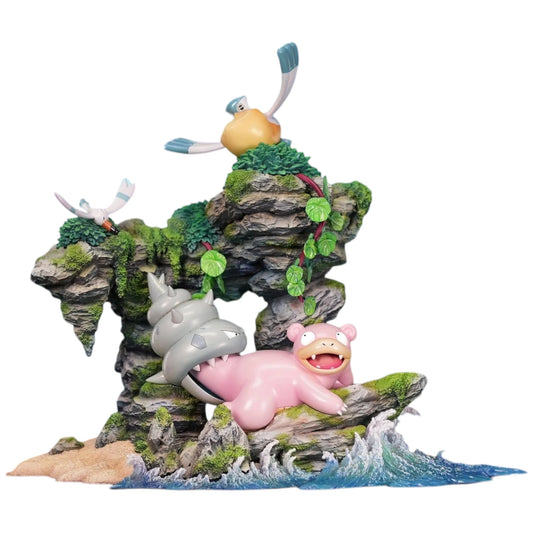 Preventa Resina Slowpoke Figura Pokemón Raven  Estudio