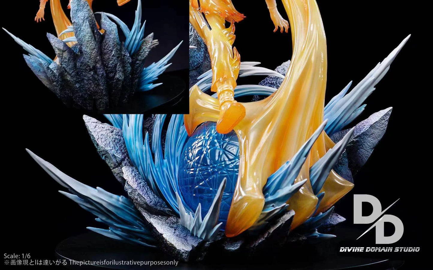 Preventa Resina Uzumaki Naruto Figura Naruto 1/6 Divine Domain Estudio