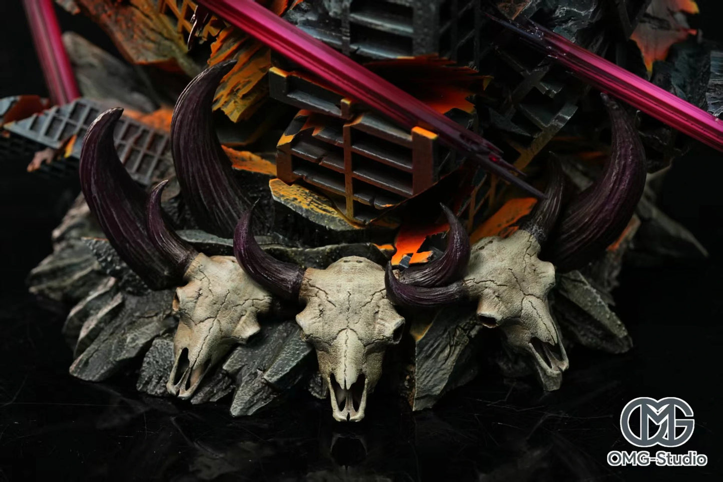 Preventa Resina Ryomen Sukuna Figura Jujutsu Kaisen 1/6 OMG Estudio