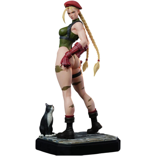 Preventa Resina Cammy White Figura Street Fighter Lost  Estudio