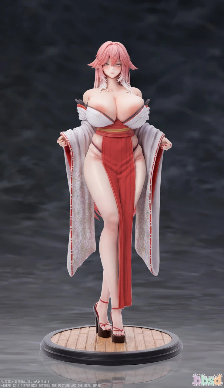 Preventa Resina Yae Miko Figura Genshin Impact BBSD Estudio