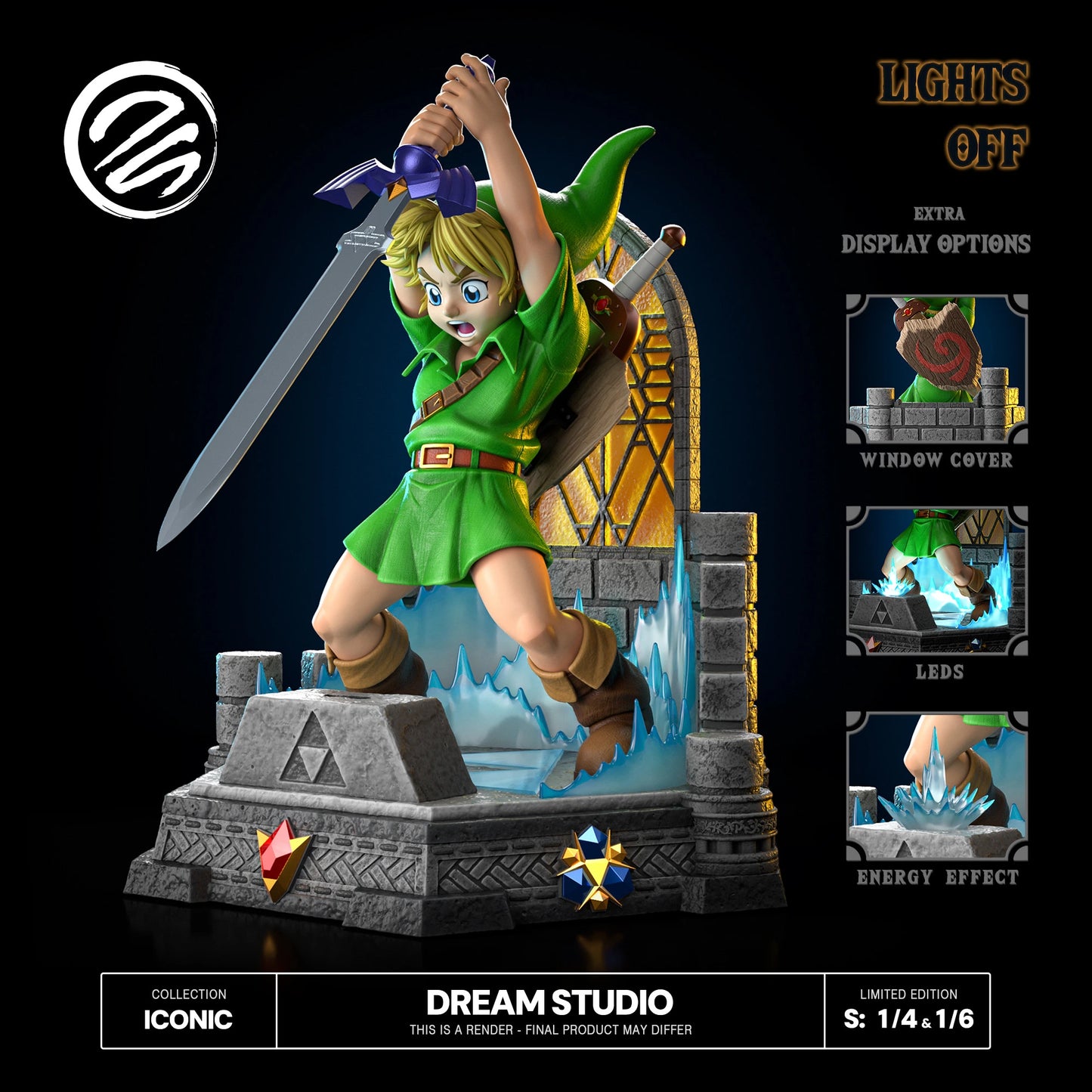 Preventa Resina Link Figura The Legend of Zelda  Dream  Estudio
