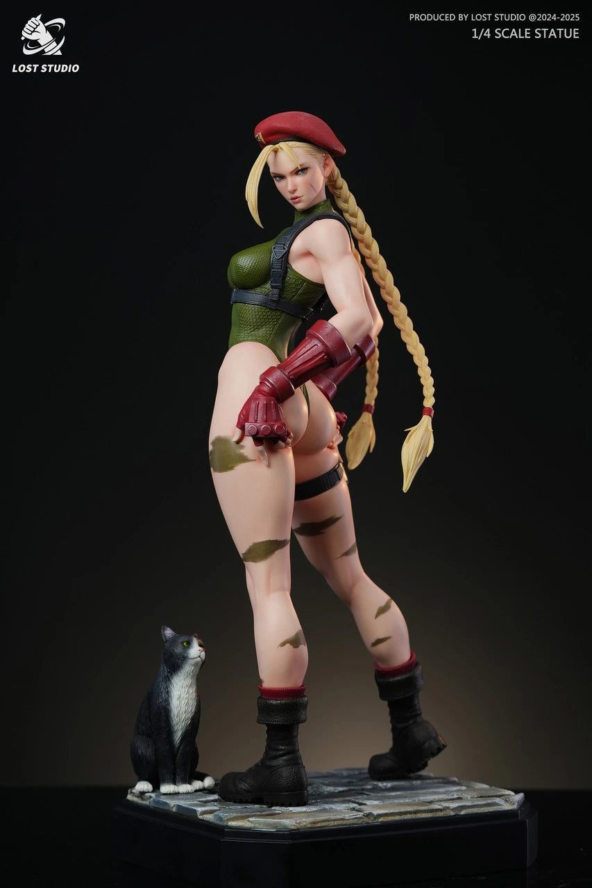 Preventa Resina Cammy White Figura Street Fighter Lost  Estudio