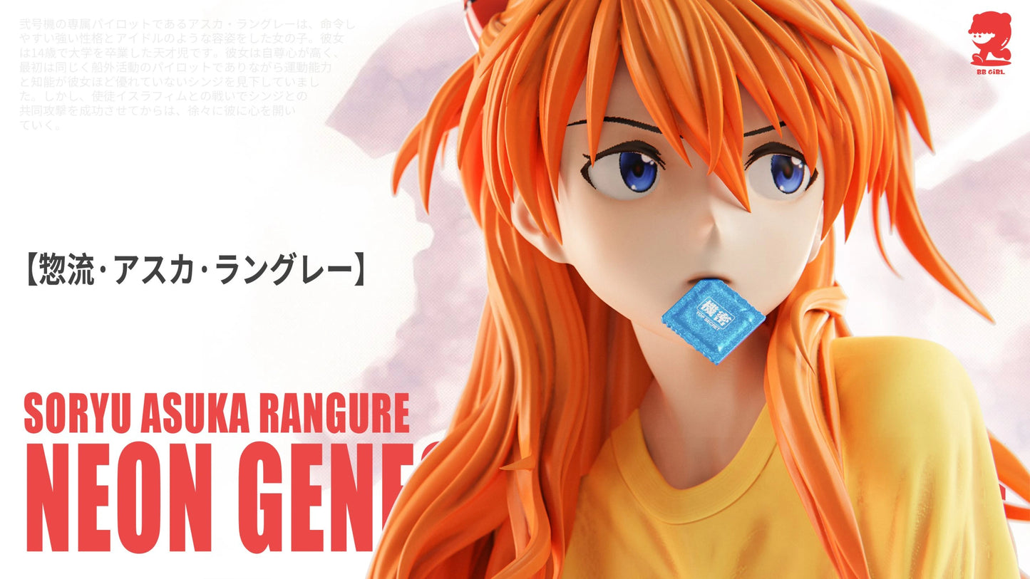 Preventa Resina Asuka Langley Figura Evangelion BB Girl Estudio