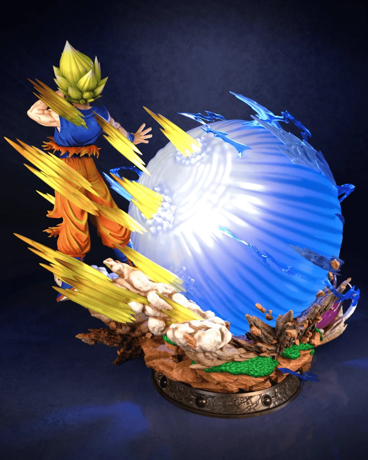 Preventa Resina Goku vs Kid Buu Figura Dragon Ball 1/4 KD Collectibles  Estudio
