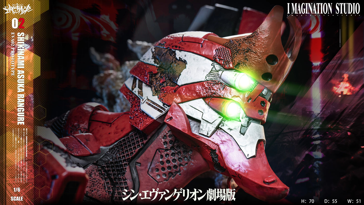 Preventa Resina Asuka Langley & Rei Ayanami Figura Evangelion Imagination Estudio