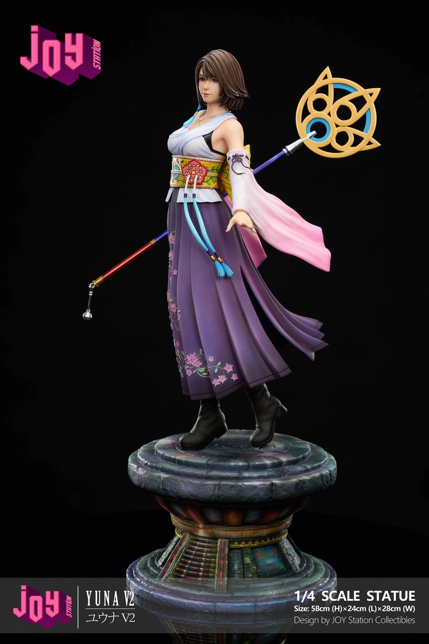 Preventa Resina Yuna Figura Final Fantasy X 1/4 Joy Station Estudio