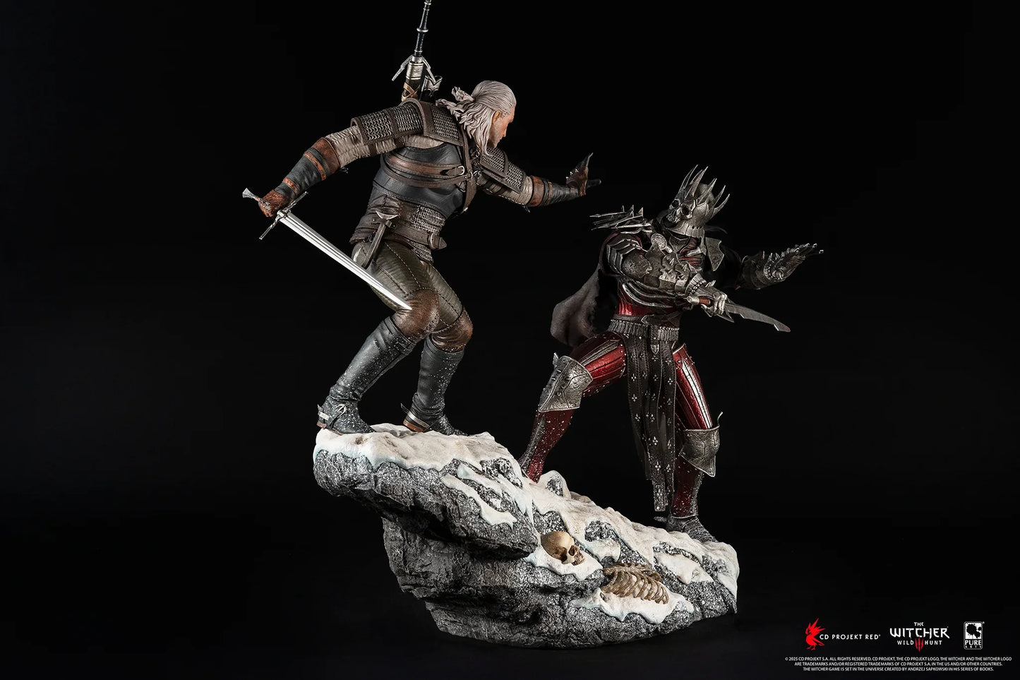 Preventa Resina Geralt vs Eredin Figura The Witcher 3 Pure Arts (Licencia) Estudio