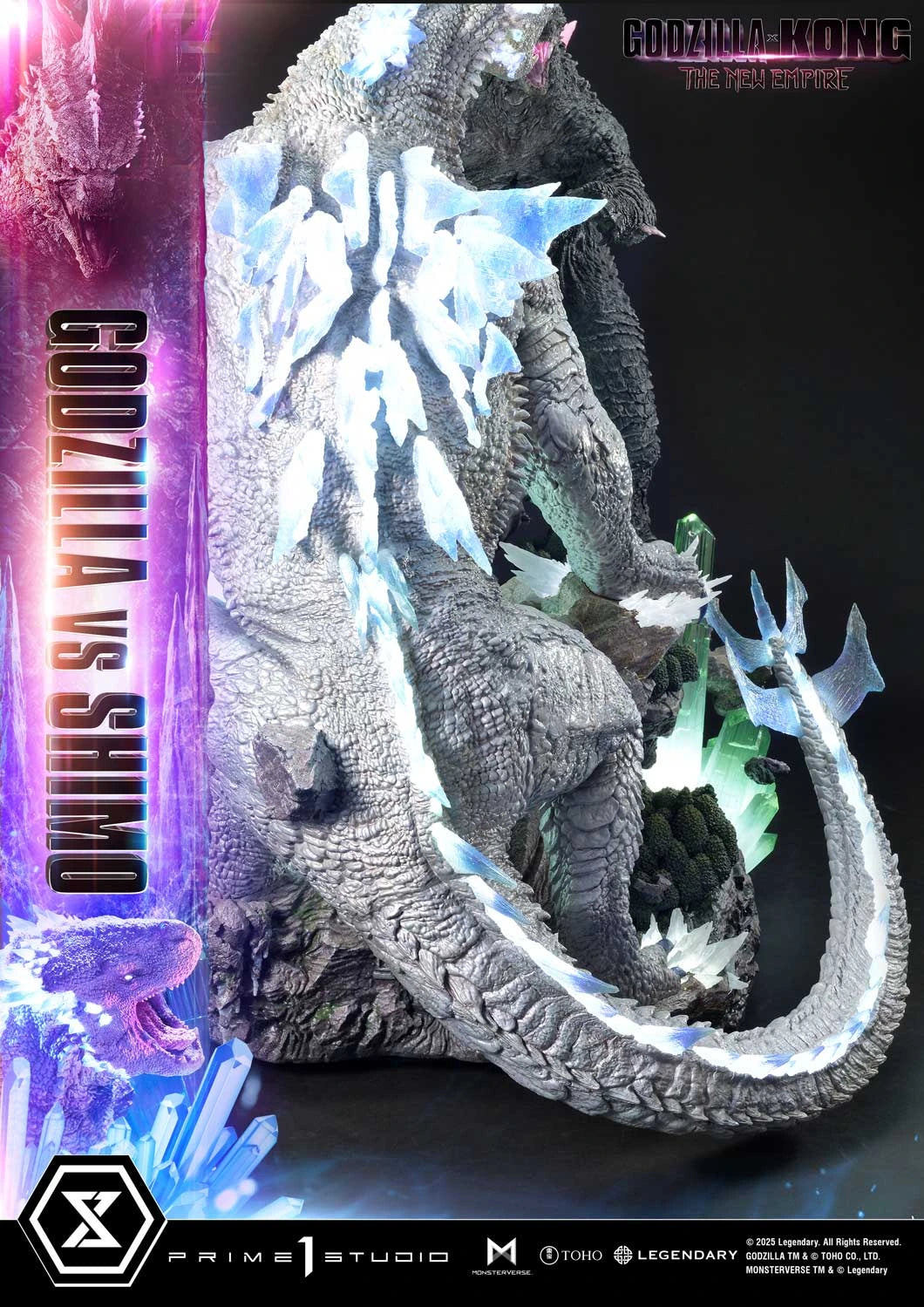 Preventa Resina Godzilla vs Shimo Figura Godzilla y Kong: El Nuevo Imperio Prime 1 (Licencia) Estudio