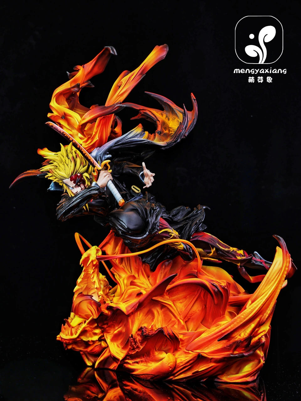 Preventa Resina Kyōjurō Rengoku Figura Demon Slayer MengYaXiang Estudio