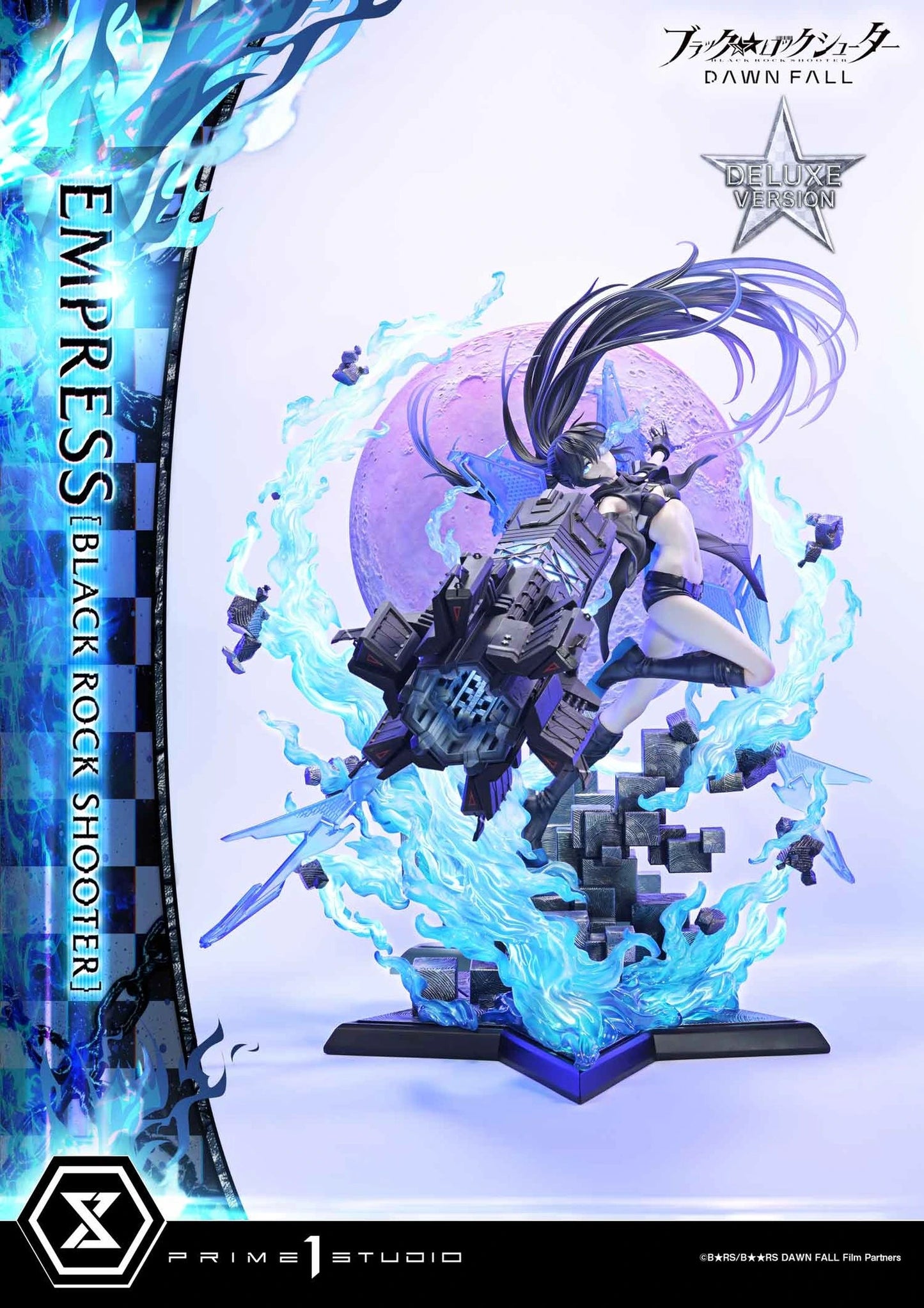 Preventa Resina Empress Figura Black Rock Shooter Dawn Fall  Prime 1 (Licencia) Estudio
