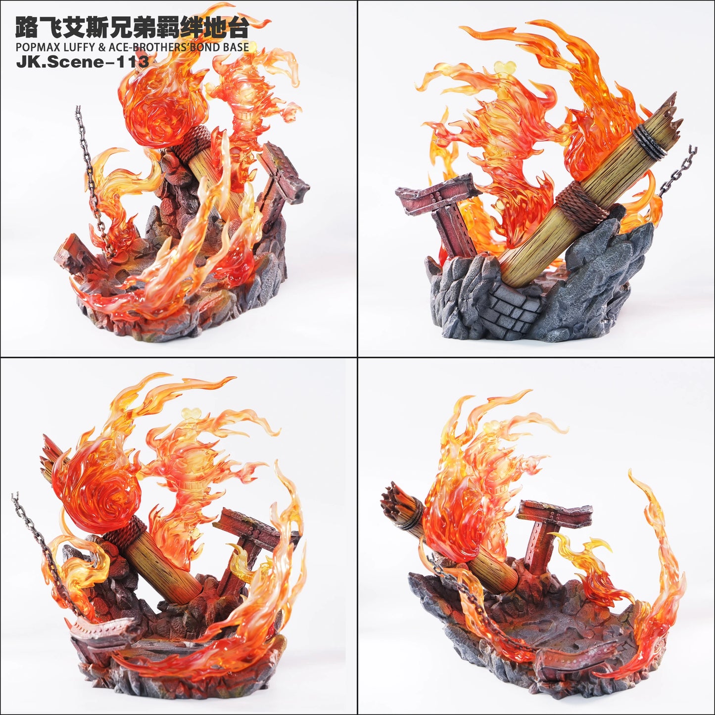 Preventa Resina Brothers Base Figura One Piece JacksDo Estudio