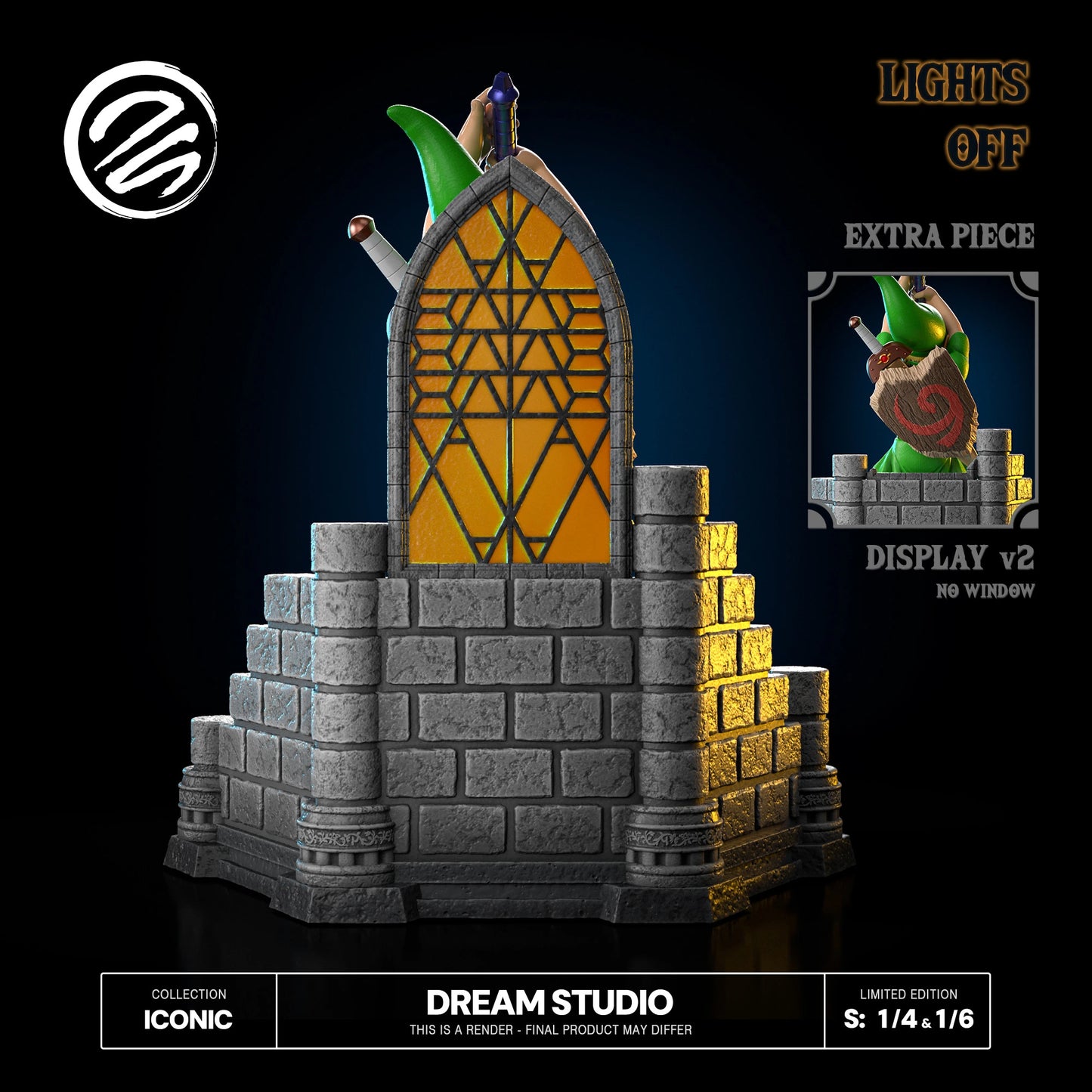Preventa Resina Link Figura The Legend of Zelda  Dream  Estudio