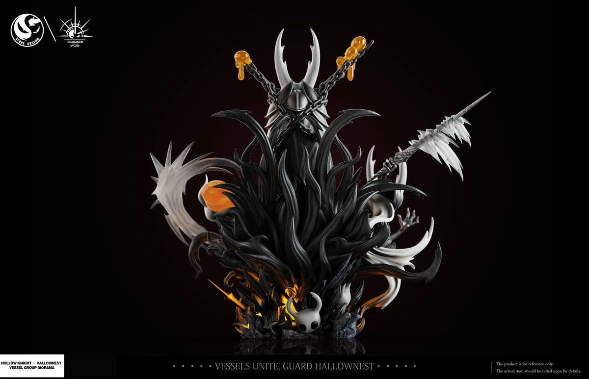 Preventa Resina Hallownest Vessel Group Figura Hollow Knight Stone Custom x Radiance  Estudio