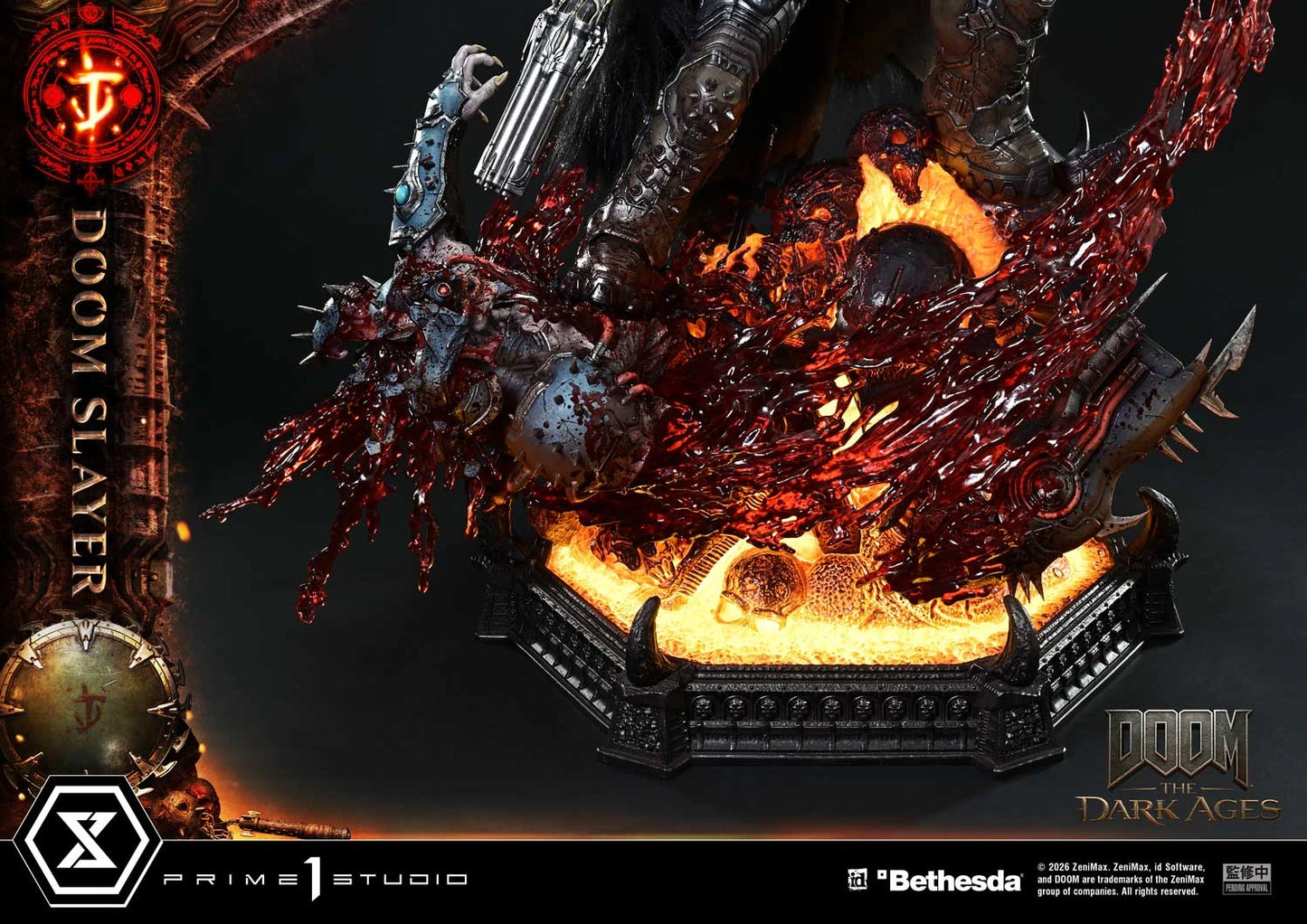 "Preventa Resina Doom Slayer  Figura DOOM: The Dark Ages   Prime 1 (Licencia) Estudio"