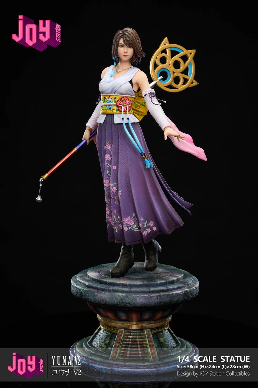 Preventa Resina Yuna Figura Final Fantasy X 1/4 Joy Station Estudio