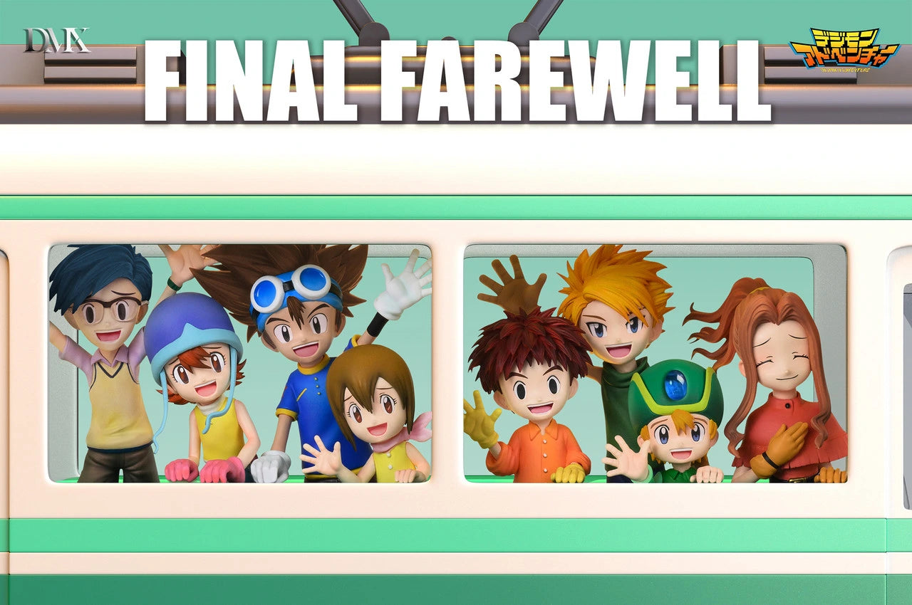 Preventa Resina Final Figura Digimon DMX  Estudio