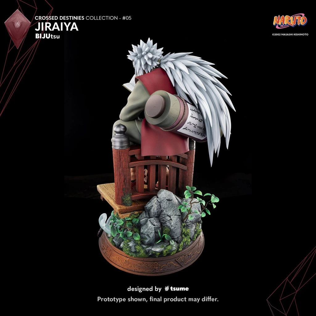 Preventa Resina Jiraiya Figura Naruto Tsume Art (Licencia) Estudio