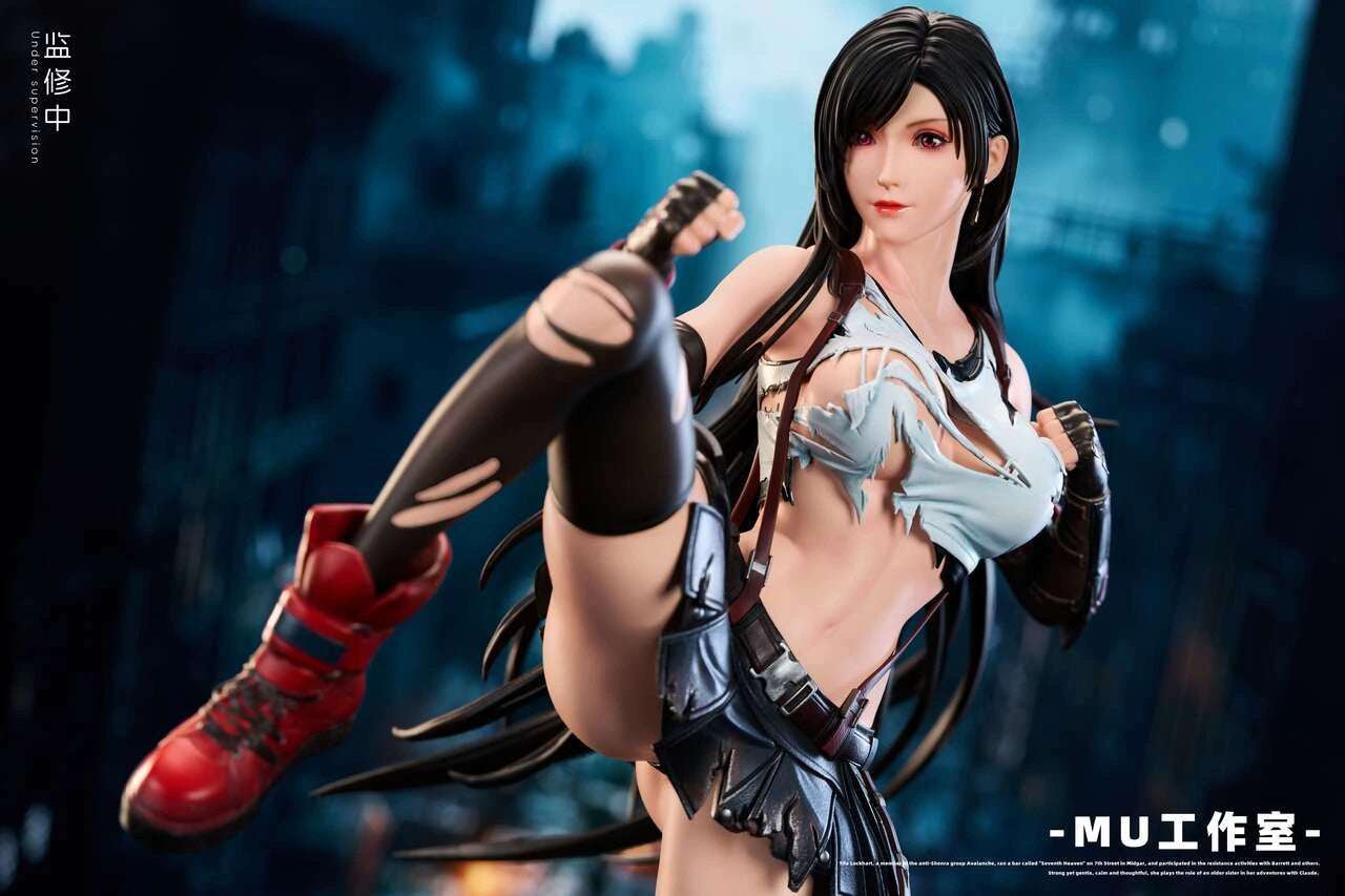 Preventa Resina Tifa Figura Final Fantasy VII MU Estudio