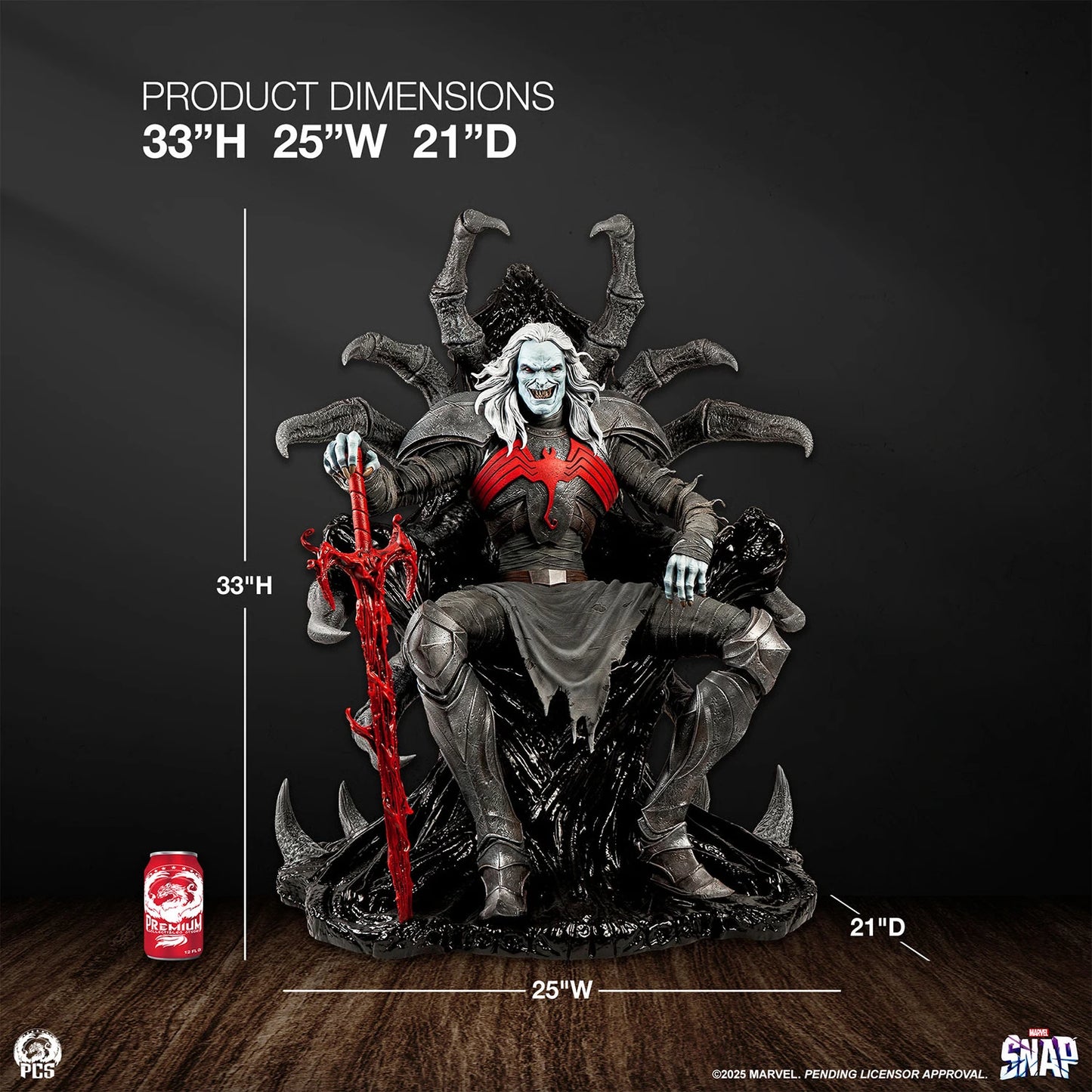 Preventa Resina Knull Figura Marvel Comics PCS (Licencia) Estudio