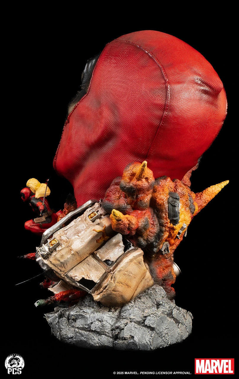 Preventa Resina Deadpool Figura Deadpool Premium Collectibles (Licencia) Estudio