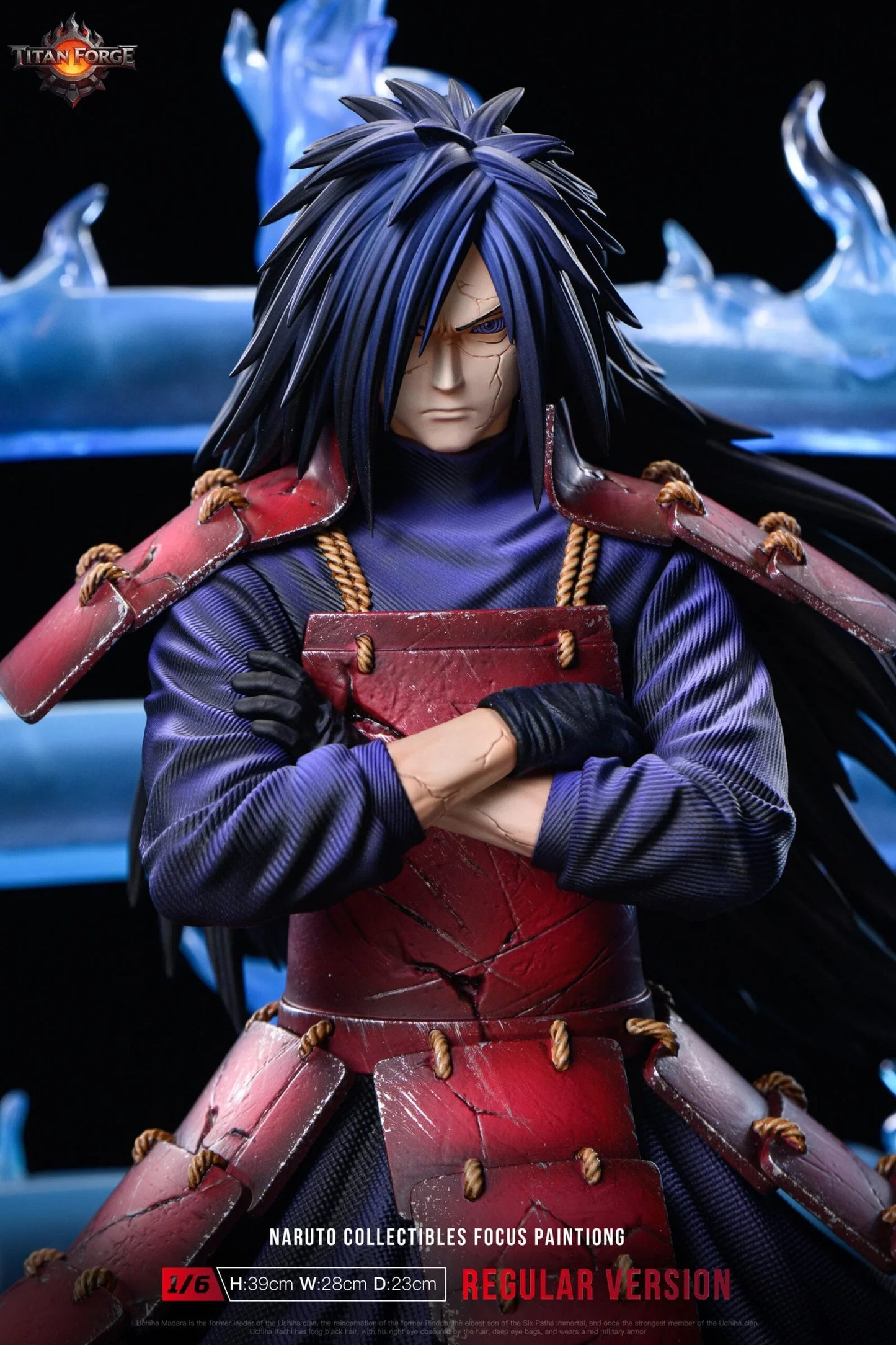 Preventa Resina Madara Uchiha Figura Naruto TITAN  Estudio